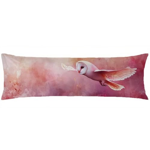 Rosa Seitenschläferkissen Bezug Tier Kissenbezug 40x145cm Langes Kissen, Weich Samt Schlafkissen Seitenschläfer Side Sleeper Pillow, Beidseitiger Druck Dekorativ Pillowcase,Geschenke für Frauen T47 Rosa Seitenschläferkissen Bezug Tier Kissenbezug 40x145cm Langes Kissen, Weich Samt Schlafkissen Seitenschläfer Side Sleeper Pillow, Beidseitiger Druck Dekorativ Pillowcase,Geschenke für Frauen T47 von Yxjueaan