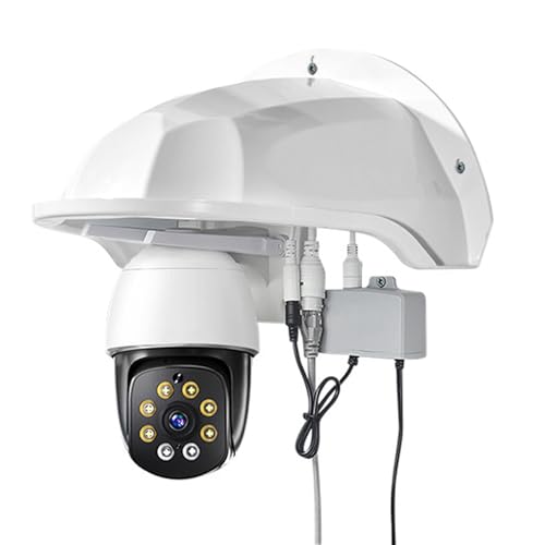 Regenschutz für Blink Outdoor Kamera - Universal Schutzhülle für Überwachungskamera Schutz, Hülle für Sicherheitskamera, Maximaler Schutz vor Feuchtigkeit und Sonne, Weiß, 1 Stück von Yxmohala