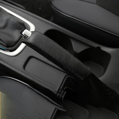 YyQFMA8 Auto Getriebe Handbremse Schutzhülle Für BMW X1 X3 X4 X5 X6 X7 M1 M2 M3 M5 M6 M7,Anti-Skid Rutschfester Handbremsen-Abdeckungsschutz,Black von YyQFMA8