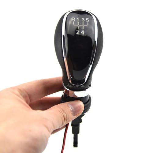 YyQFMA8 Auto Schaltknauf Für Buick Excelle GT/XT 2009-2013,5- oder 6-Gang Schaltknauf Ersatz-Schaltgriff Auto Innenzubehör,A-5 von YyQFMA8