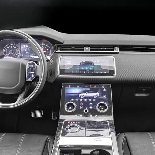 YyQFMA8 Für Land Range Rover Velar 2017 2018 2019 2020-2023 Auto innen mittel Konsole transparent TPU Schutz Folie,Kratzfeste transparente TPU Folie von YyQFMA8