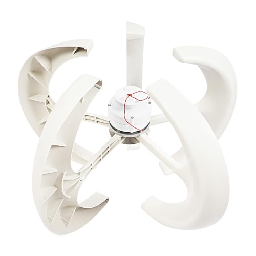 600W Windturbine, 90x60cm Windkraftanlage Wind Turbine, Wind Generator, Wind Generator für den Heimgebrauch, Überwachungsanwendungen, Boots-/Schiffsnutzung (12V) von YyanLAK
