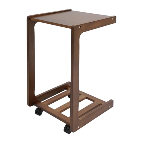 YyanLAK 40x39x63cm C-Förmiger mit Rollen Kleiner Beistelltisch, Beistelltisch mit Rädern für Getränke und Snacks, Neben dem Bett als Nachttisch YyanLAK 40x39x63cm C-Förmiger mit Rollen Kleiner Beistelltisch, Beistelltisch mit Rädern für Getränke und Snacks, Neben dem Bett als Nachttisch von YyanLAK