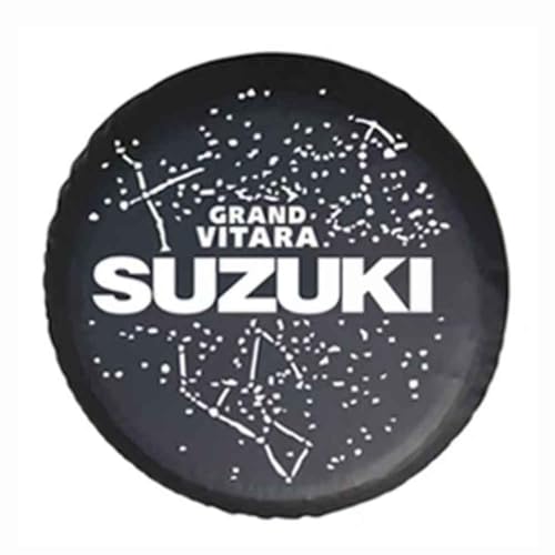 Yyyyy6A Auto Reserveradabdeckung für Suzuki Grand Vitara XL-7 Samurai Sidekick SX4,Wasserdicht Staubdicht Radschutzhülle Außendekoration Zubehör,C-16inch von Yyyyy6A