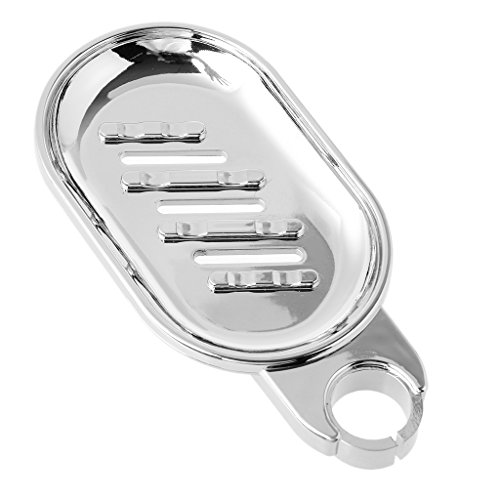 Yzdysg 22mm Plastik Duschschiene Seifenschale Seifenhalter Seife Pallet Duschstangenschiebebrücke Abs Chrom Für Schiebebad Badezimmer von Yzdysg