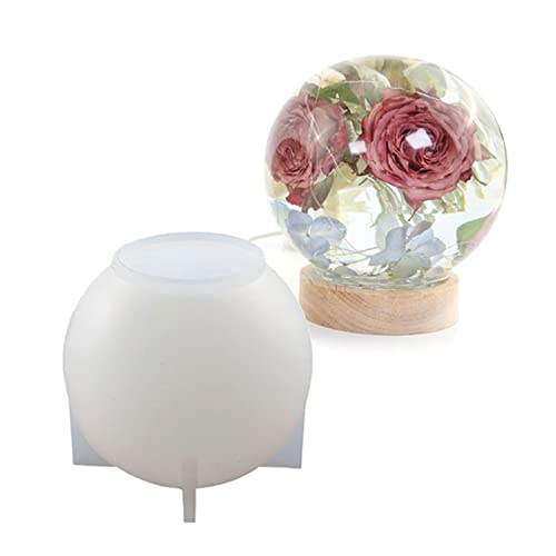 Silikon Kristallkugelform Runde Kugelform Basteln Ornamente von Yzdysg