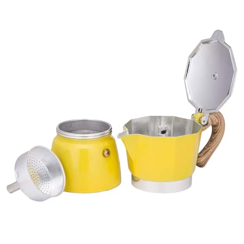 Yzdysg Kaffeebrauertöpfe Herd Kaffeemaschine 3/6 Tasse Haushalt Kleine Espresso Töpfe Tragbares Espresso Hersteller Kaffeewerkzeug Kaffeewerkzeug von Yzdysg