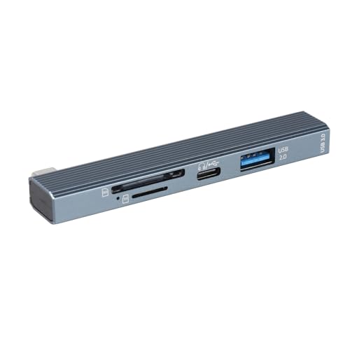 Yzdysg USB C Dock 4-in-1-USB Multiport Adapter Mit USB3.0 USB-2.0-Kartenleser USB C Splitter Dockingstation Für Laptop von Yzdysg