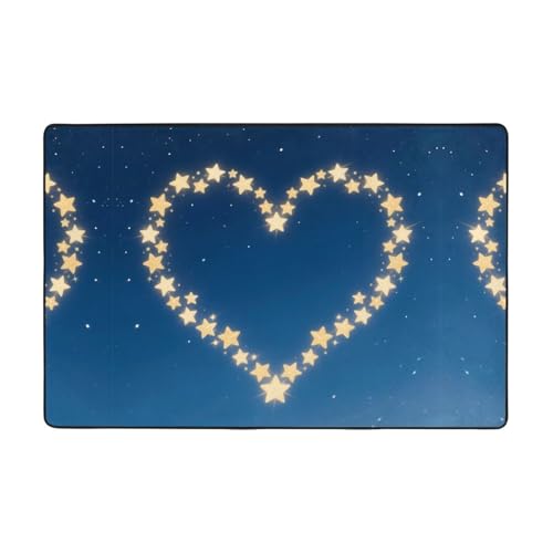 YzgWjBhd Fußmatte mit Liebesdruck, rutschfeste Fußmatte für drinnen und draußen, lustige Plüsch-Memory-Schaum-Bodenmatte, 183 x 122 cm YzgWjBhd Fußmatte mit Liebesdruck, rutschfeste Fußmatte für drinnen und draußen, lustige Plüsch-Memory-Schaum-Bodenmatte, 183 x 122 cm von YzgWjBhd