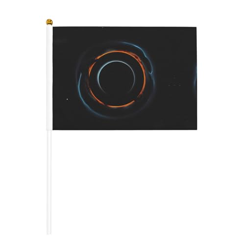 YzgWjBhd Kleine Flaggen auf Stab, geheimnisvolle kosmische schwarze Löcher, bedruckte Handflagge, lustige Mini-Flagge für Urlaubsdekoration YzgWjBhd Kleine Flaggen auf Stab, geheimnisvolle kosmische schwarze Löcher, bedruckte Handflagge, lustige Mini-Flagge für Urlaubsdekoration von YzgWjBhd