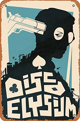 Disco Elysium Poster Vintage Retro Metallschild 20,3 x 30,5 cm Männerhöhle Wanddekoration Disco Elysium Poster Vintage Retro Metallschild 20,3 x 30,5 cm Männerhöhle Wanddekoration von Yzixulet