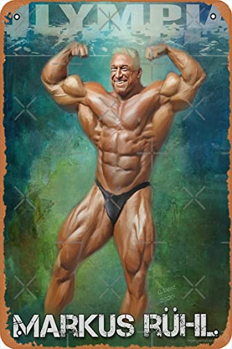 Markus Ruhl Poster, Metall-Blechschild, Vintage, 20,3 x 30,5 cm Markus Ruhl Poster, Metall-Blechschild, Vintage, 20,3 x 30,5 cm von Yzixulet