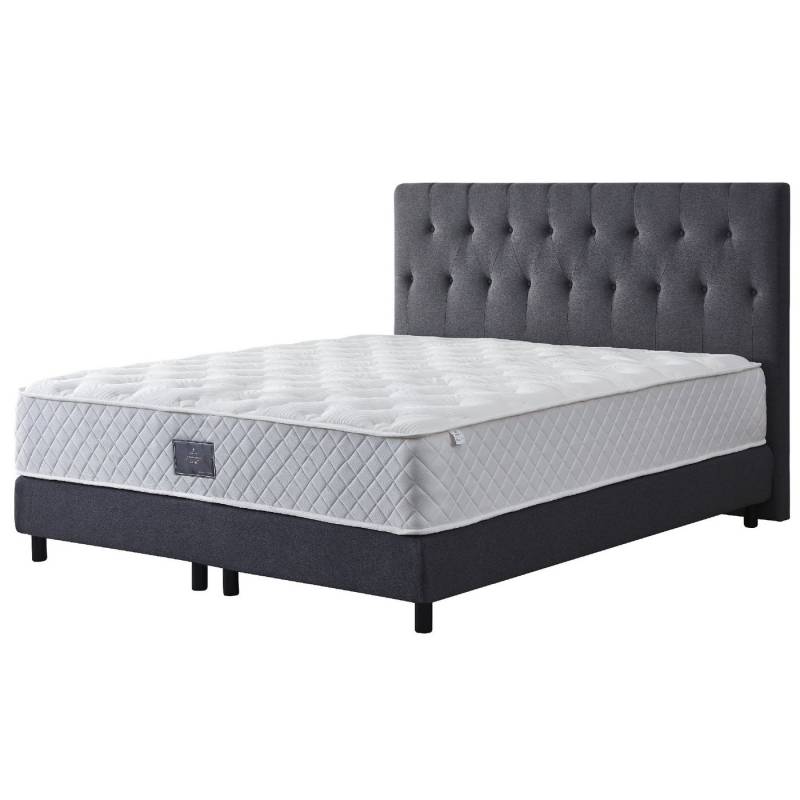 Z-Hom Boxspringbett Modell 211 mit Taschenfederkernmatratze 25 cm Hoch von Z-Hom