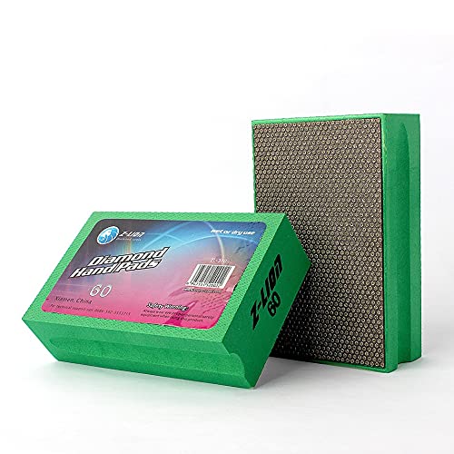 Z-LION Glasstein Diamant Handpolierpads galvanisierte Körnung 60 Z-LION Glasstein Diamant Handpolierpads galvanisierte Körnung 60 von Z-LION