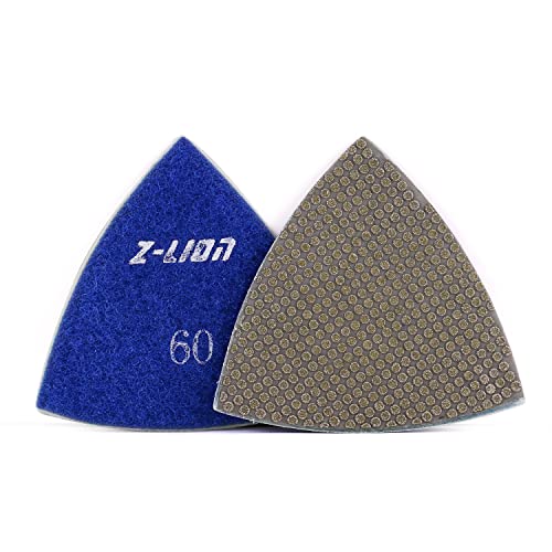 Z-Lion Diamond galvanisiertes dreieckiges Schleifpad Körnung 60 für oszillierende Werkzeuge Z-Lion Diamond galvanisiertes dreieckiges Schleifpad Körnung 60 für oszillierende Werkzeuge von Z-LION