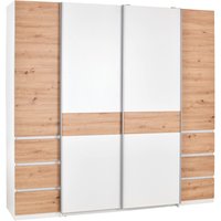 Z2 Dreh-/Schwebetürenschrank 4trg FABIO, Holznachbildung von Z2
