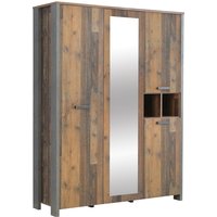 Z2 Drehtürenschrank 3-trg. CLIF, Holznachbildung von Z2