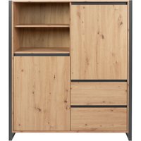 Z2 Highboard DENVER, Holznachbildung von Z2