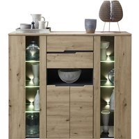 Z2 Highboard MEMPHIS, Holznachbildung von Z2