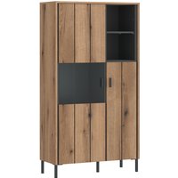 Z2 Highboardvitrine SHIRLEY, Holznachbildung Z2 Highboardvitrine SHIRLEY, Holznachbildung von Z2