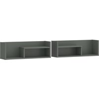 Z2 Wandboard 2er-Set SHIRLEY, Holznachbildung Z2 Wandboard 2er-Set SHIRLEY, Holznachbildung von Z2
