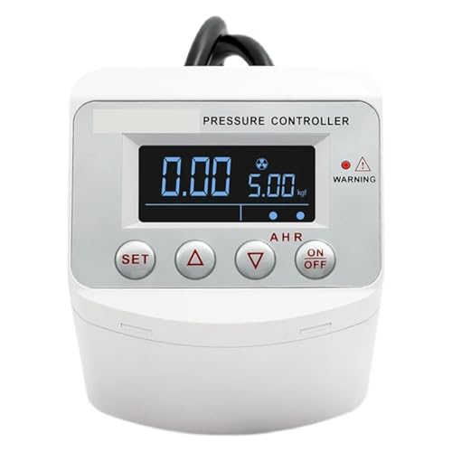 110V/220V 0-50 Bar Digital Pressure Switch for Gas Liquid Water Pump Air Cpmpressor Controller with LCD Display(0-16bar (220V)) von Z3LYA9