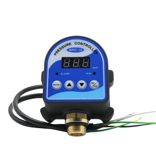 1pc WPC-10 Digital Water Pressure Switch Digital Display WPC 10 Eletronic Pressure Controller for Water Pump With G1/2"Adapter von Z3LYA9
