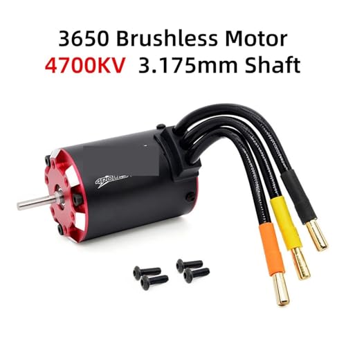 3650 Brushless Motor 5600KV 4700KV 4350KV 3250KV w/Temp Sensor for 1/8 1/10 RC Car(3650 V2 4700KV) von Z3LYA9