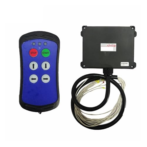 A400 4 buttons Industrial Wireless Radio Crane Remote Control switches winches Hoist track Crane Lift Controller(1T 1R,AC DC 36-450V) von Z3LYA9