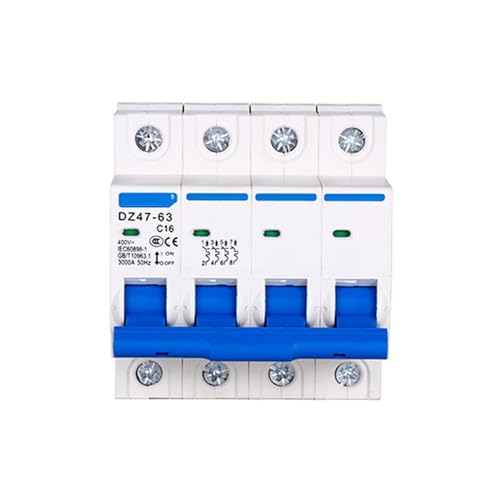DZ47-63 10A 16A 20A 25A 32A 40A 50A 63A 4P 400V Mini Circuit Breaker MCB Household Safety Cutout Switch Breaker Switch Chopper(63A) von Z3LYA9