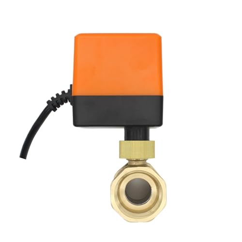 Elektromotorisierter Messing-Kugelhahn DN15 DN20 DN25 DN32 DN40 DN50 AC 220 V 2-Wege-3-Draht mit Stellantriebsventilen motorisiertem Kugelhahn (DN50) von Z3LYA9
