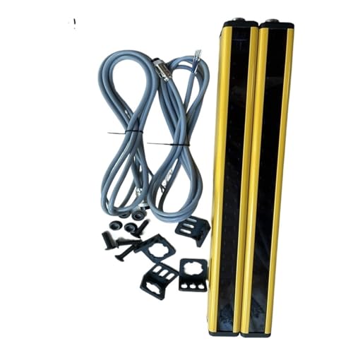 SN-H4016J Optical Synchronization SYNC Safety Light Curtain 16 Beam Sensor Switch 600mm Protector Infrared Sender Receiver(PNP NO) von Z3LYA9