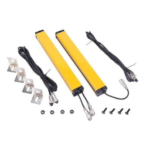 SN-T2004J-8 Electrical Wired Synchronization SYNC Safety Light 4 Beams Sensor Curtain Protector Infrared Sender Receiver von Z3LYA9
