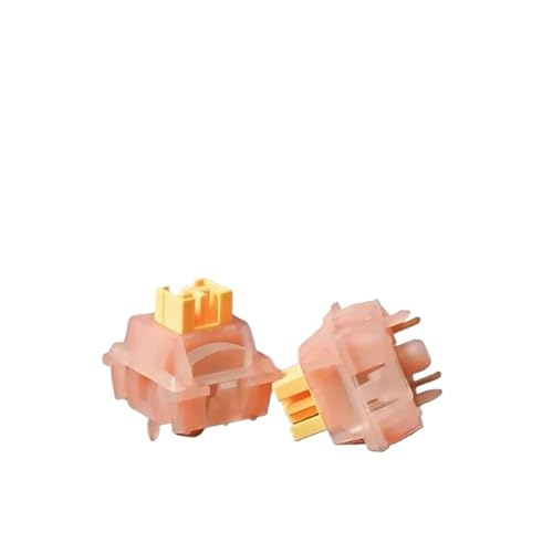 V3 Switch Mechanical Keyboard Linear Switches Lightguide Pole 5 Pin Hot swap PA66 Pre Lubed POM 21mm spring(90PCS) von Z3LYA9