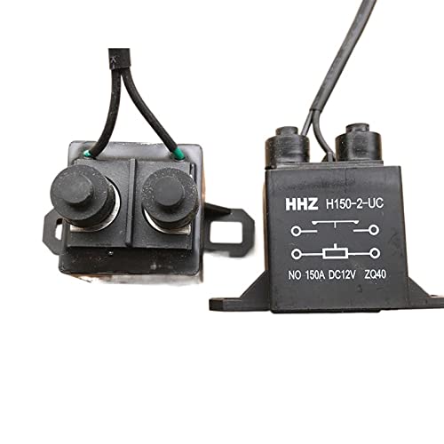 1pcs New Energy Electric Vehicle high Voltage DC Contact Relay HHZ H150-2-UC 12V 150A von ZAAHH