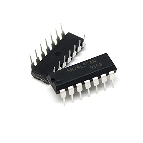 ZAAHH 10 Stück SN74LS74N 74LS74 DIP-14 integrierte Schaltung Logik-IC von ZAAHH