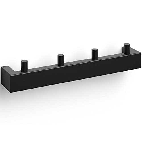 LINEA" towel hook rail Black von ZACK