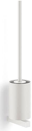 Zack Toilet brush, White wall mount, Stainless Steel von ZACK