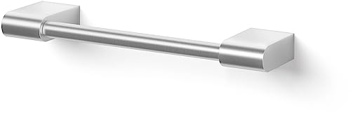 ZACK Shower Wall Grab Rail, Silver Metallic, 35.2" x 1.1" x 2.52" von ZACK