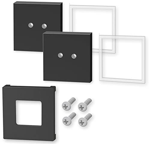 ZACK Carvo 40512 Wall Mount Black Pack of 2 von ZACK