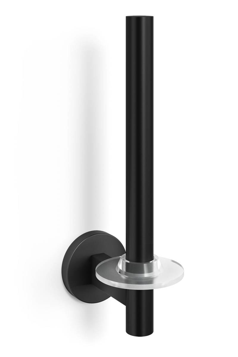 Zack SCALA Ersatz-Toilettenpapierhalter Wandmontage schwarz 40851 von ZACK GmbH