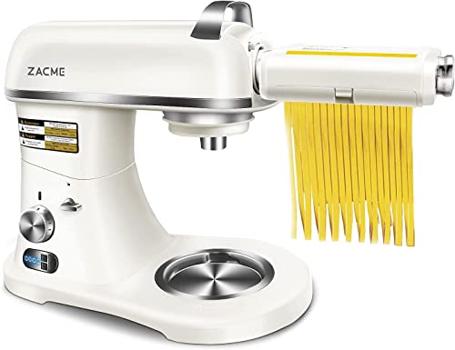 Nudelroller & Schneide-Aufsatz, 3-in-1,Set für ZACME Standmixer Zubehoer,inklusive Nudelblattroller, Spaghettischneider, Fettuccine Schneider Cutter von ZACME