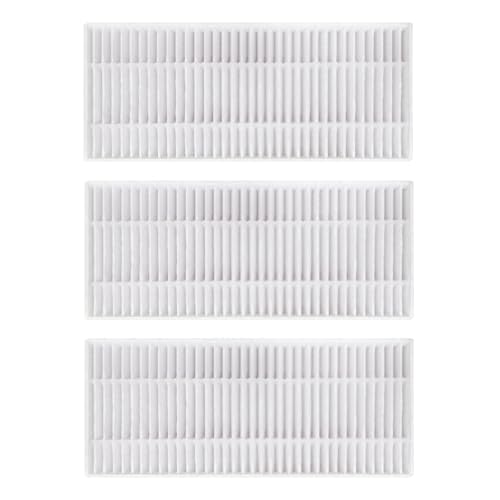 ZACO 3x Ersatz HEPA 12 Filter passend für V5 Max & A10 Plus Staubsauger Filter Set, Staubsaugerfilter, original Saugroboter Zubehör, Austauschfilter, Ersatzfilter für Staubsauger von ZACO