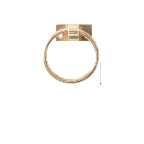 Türklopfer, Türklopfer Antik Pull Ring Griff Möbel Zink-legierung Suspension Sofa Stuhl Zurück(Gold) von ZACUNXY