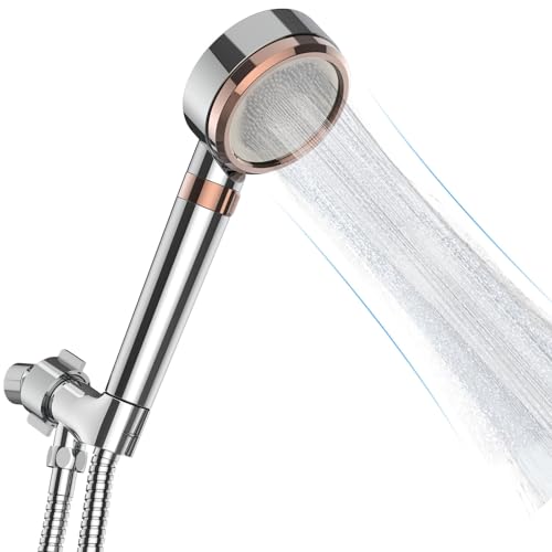 ZACUNXY Duschbrause, Shower Head Gefilterter Duschkopf, Hochdruck-Regenduschkopf mit Filterperlen, wassersparende Handbrause-Filterkombination von ZACUNXY