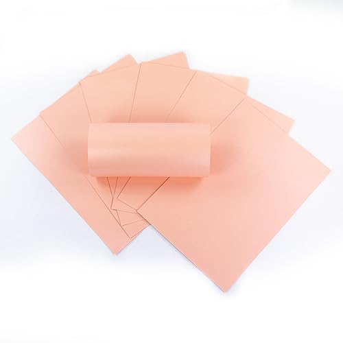 ZADAWERK® Perlmuttkarton - 250 g/m²- A4 - Rosa - 50 Blatt - Perlig schimmerndes dickes Dekorpapier zum Karten basteln und bedrucken - Hochzeit - Geburt von ZADAWERK