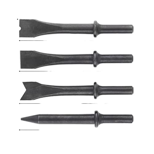 9150 120mm Professionelle Handpistole Gasschaufel Lufthammer Kleiner Rostentferner Schneiden Bohren Chipping Pneumatisches Werkzeug Druckluftwerkzeuge(4pcs Air Chisel) von ZADCCS