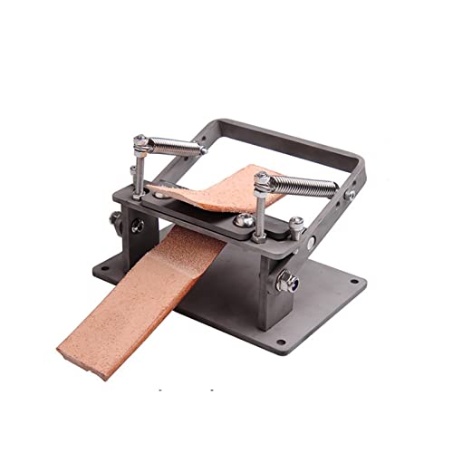 DIY Craft Lederverdünnungsmaschine 304 Edelstahl pflanzlich gegerbtes Leder Manuelle Schneideschäler Werkzeuge Lederschneider Für Heimwerker von ZADCCS