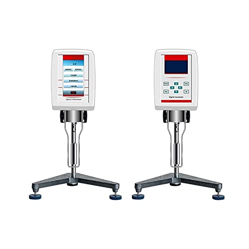 Digitalviskosimeter, digitales Display-Drehviskosimeter, Tintenharz, Silikonöl grüner Kosmetik NDJ-5S / 5AT Viskositätsprüfgerät Für Klebstoffe und Farben(Automatic touch screen viscometer) von ZADCCS