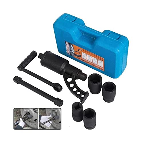 Drehmomentvervielfältiger Lug Nut Set Lugnut Remover 1:58 1:64 Arbeitssparendes LKW-Reifen-Handschlüssel-Steckschlüssel-Reifenreparaturwerkzeug Für Heimwerker(1:68) von ZADCCS